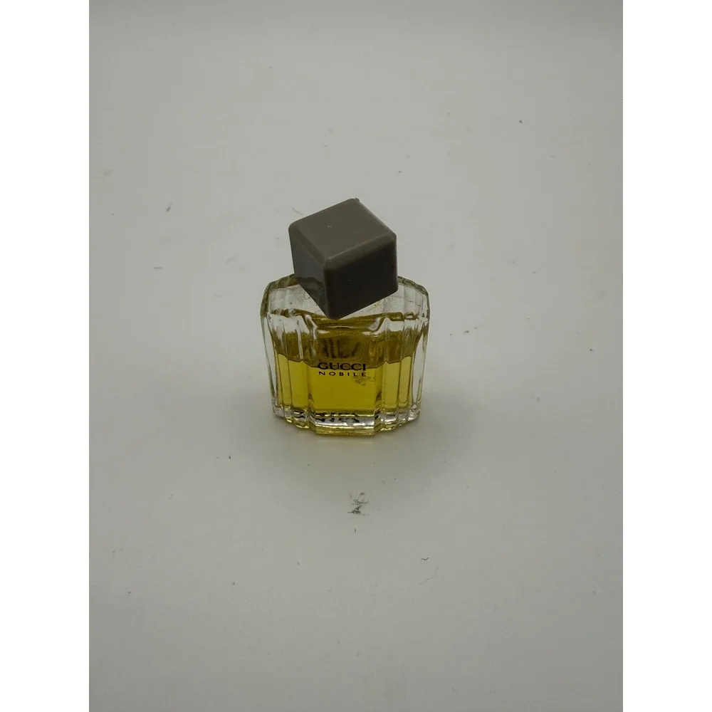 Vtg Gucci Nobile Miniature Eau de Toilette Splash 5ml 0.17oz Rare Mens Fragrance